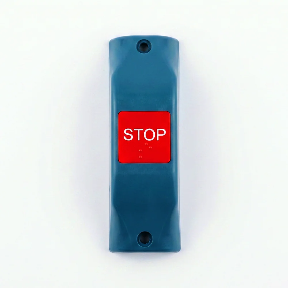 SS.3025 DURACAK BUTONU BORU TİP STOP GRİ